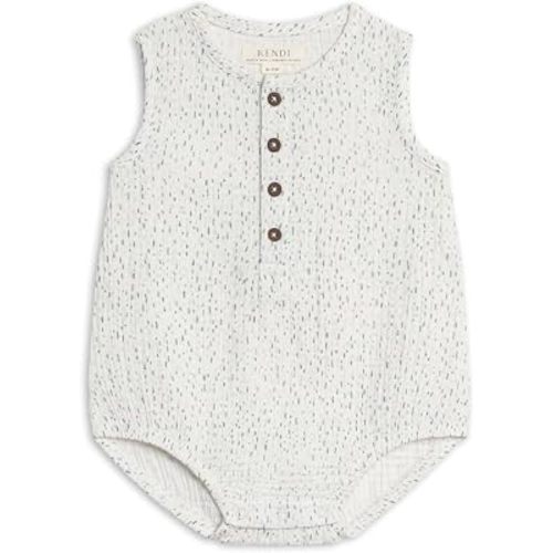 Colored Organics Organic Cotton Baby and Toddler Summer Romper Sleeveless One Piece