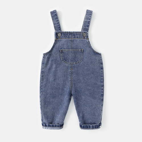 YWDJ Children Toddler Kids Infant Baby Boys Girls Cute Denim Overalls Suspender Pants Outfits Cute Sports Blue 1Y