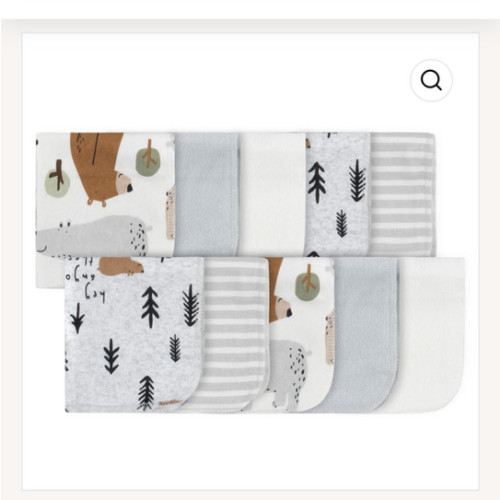 10-Pack Baby Boys Bear Washcloths – Gerber Childrenswear