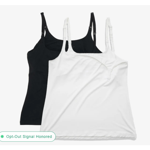 Always-On Nursing Tank: 2-Pack • Save 18% – Bodily
