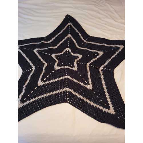 Black Star Baby Blanket