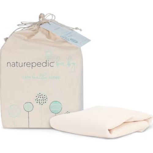 Organic Cotton Breathable Waterproof Fitted Crib Protector Pad