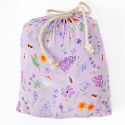 Gigi Floral Bamboo Crib Sheet