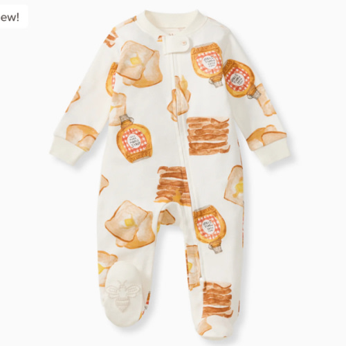 French Toast Organic Cotton Sleep & Play – Burt's Bees Baby