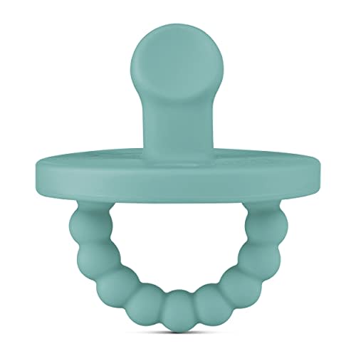 Ryan & Rose Cutie PAT Pacifier Teether (Slant, Seaglass)