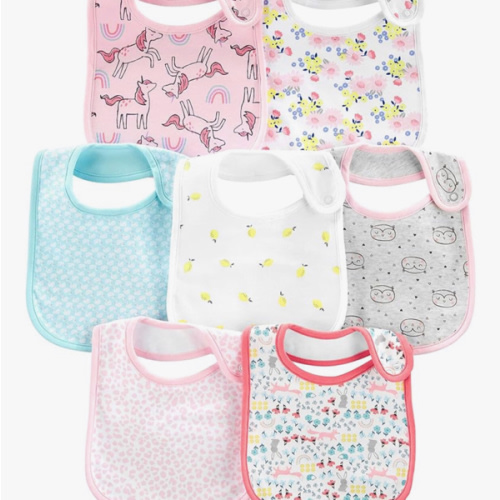 Simple Joys by Carter's Baby 7-Pack Teething Bibs
