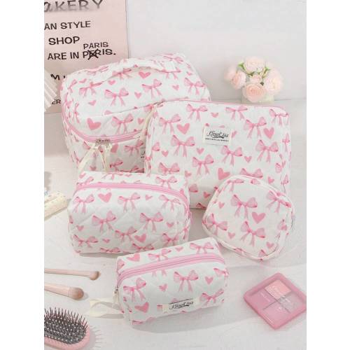 5 pcs Bow Bag Set