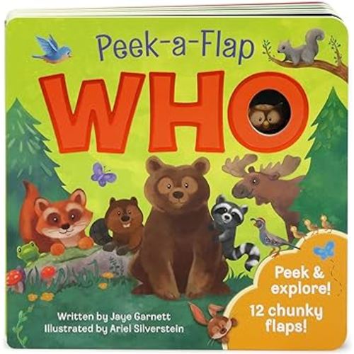 Who: Peek-a-Flap Board Book