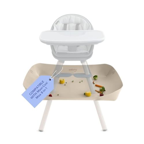 CATCHY - Food Catcher - Compatible with Maxi-COSI Moa 8-in-1 High Chair + 12 Other High Chairs - Highchair Sold Separately - Baby & Toddler Food & Mess Catcher - Under High Chair Accessory
