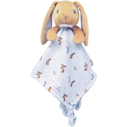 Guess How Much I Love You Nutbrown Hare Lovey Security Blanky & Plush Toy, 14"
