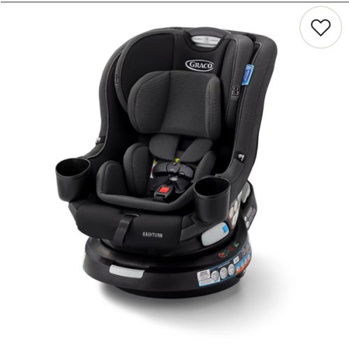 Graco® EasyTurn 360 2-in-1 Convertible Car Seat - BLACK