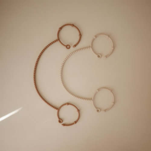 Adjustable Silicone Pacifier Strap 2-Pack – Mushie