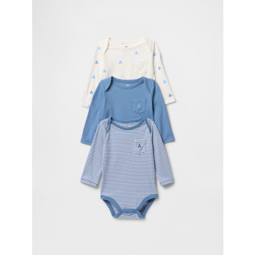 Baby First Favorites Organic Cotton Bodysuit (3-Pack)