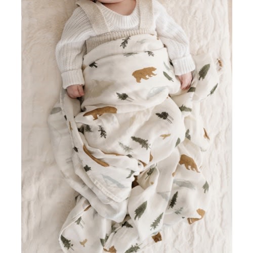 BAMBOO RAYON MUSLIN SWADDLES