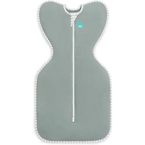 Love to Dream Swaddle UP, Baby Sleep Sack, Self-Soothing Swaddles for Newborns, Get Longer Sleep, Snug Fit Helps Calm Startle Reflex, New Born Essentials for Baby, 1.0 TOG, 13-19 lbs, Deep Olive