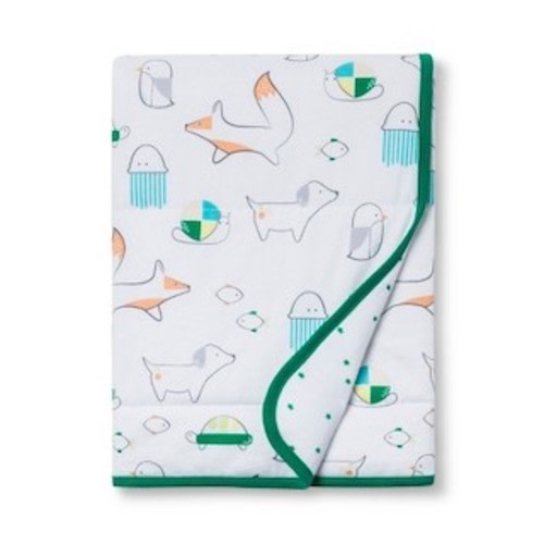 Cloud Island Jersey Knit Blanket