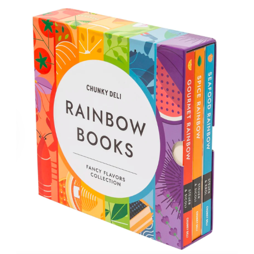 Fancy Flavors | Gourmet, Spice & Seafood Rainbow Books – Chunky Deli