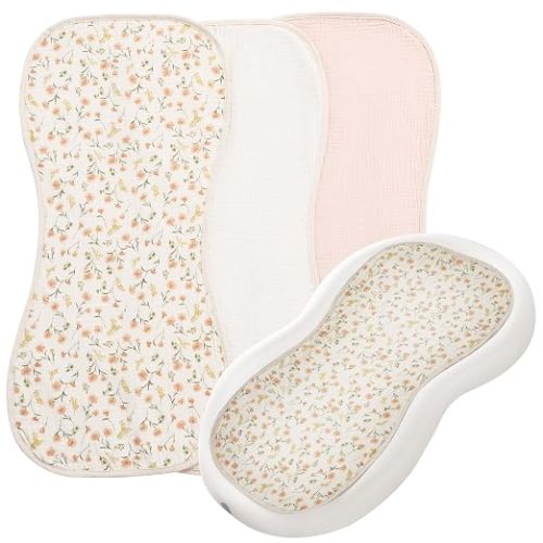 Changing Pad Liner- White,Pink,Floral