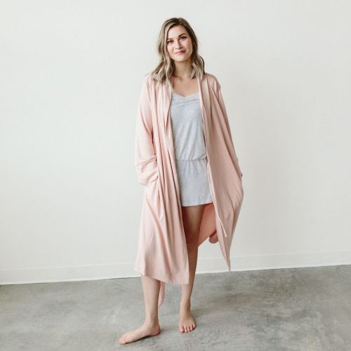 Goumi You'll Live In Mom Robe, Color: Rose, Size: xl/xxl