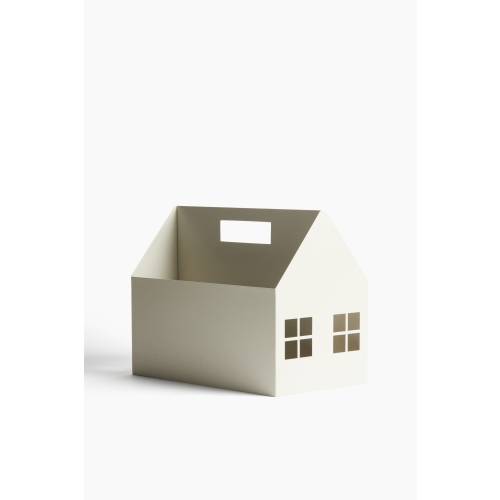HOUSE-SHAPED BOOK STORAGE CONTAINER