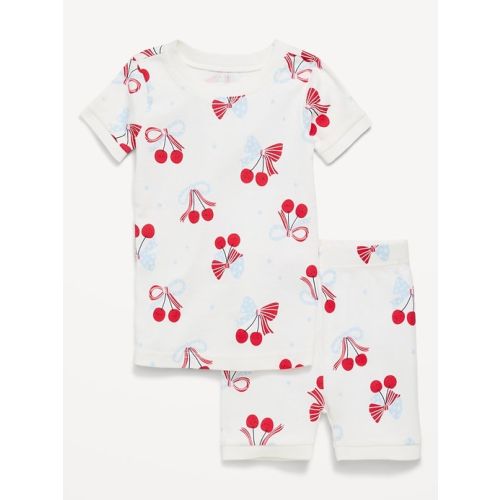 Printed Snug-Fit Pajama Set for Toddler & Baby