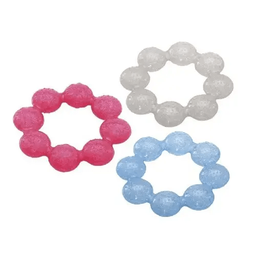 Nuby Icybite Ring Teether Assorted | Baby Bunting AU