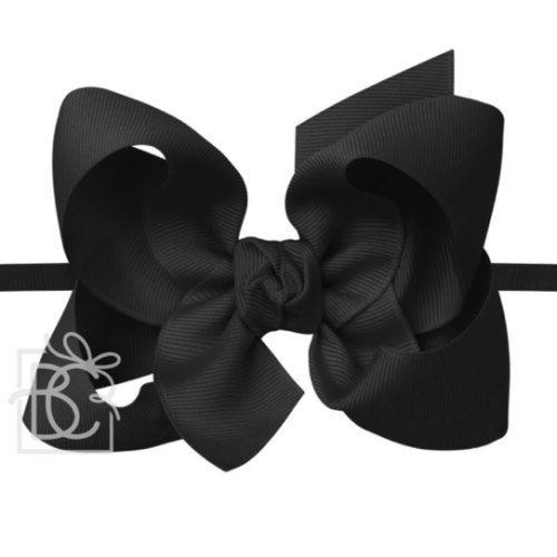Satin Double Knot Bow on Clip