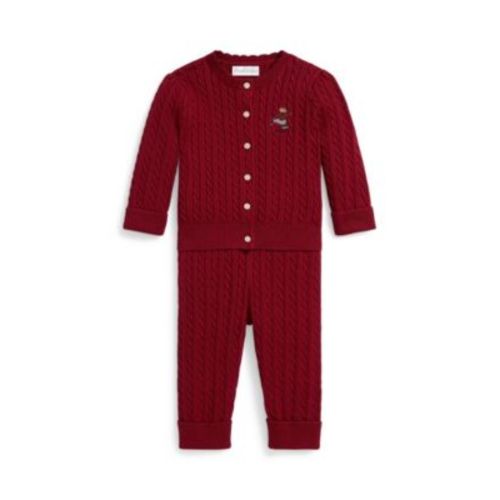 Baby Girls' Cardigan and Pants, 2-Piece Set