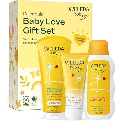 Weleda Calendula Baby Love 3 Piece Gift Set