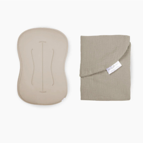 Lounger Curve + Muslin Cover Set | Birch