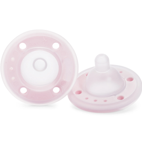 Ninni Pacifier Petal Pink 2 Pack