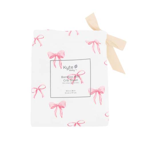Mini Crib Sheet in Bow