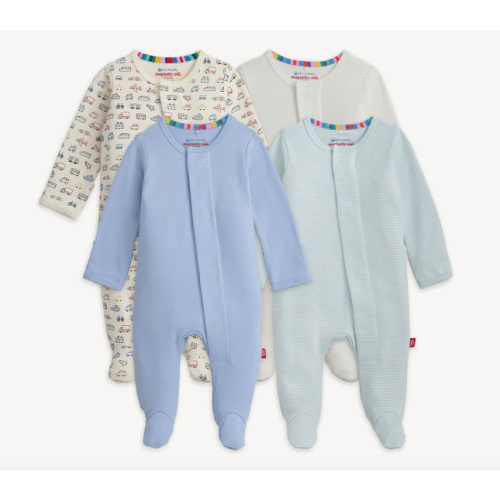 Magnetic 4-Pack Footie – Magnetic Me 3-6 Months