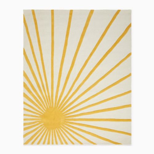 Sunburst Wool Rug