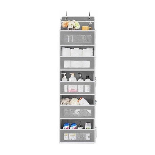 5 Tier Hanging Door Organizer Over Door Storage Bags For Bedroom Nursery