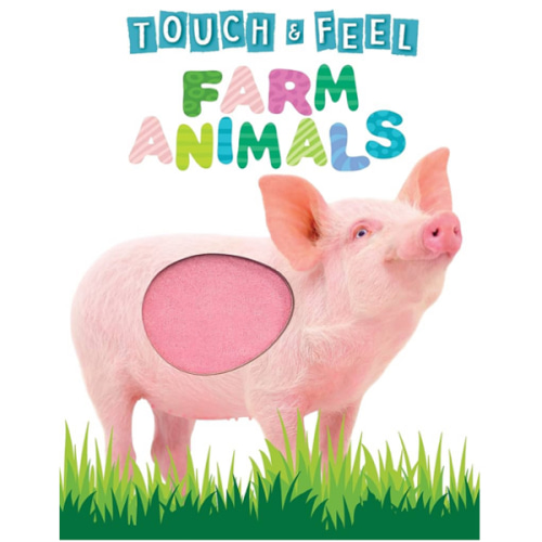 Touch and Feel Farm Animals - Novelty Book - Children's Board Book - Interactive Fun Child's Book