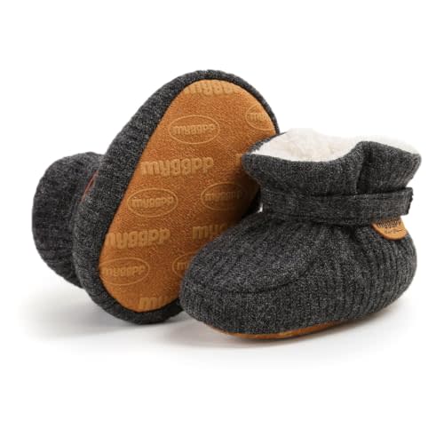 Ohwawadi Infant Baby Slippers Girls Boys Booties Warm Baby Socks Shoes Newborn Crib Footwear Prewalkers
