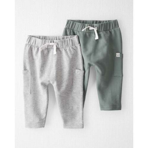 Baby 2-Pack Organic Cotton Pants - Little Planet | Carter's