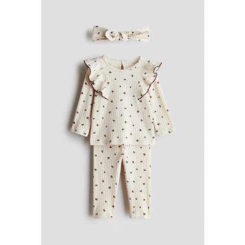 3-PIECE PRINTED JERSEY SET