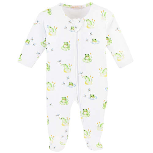 BABY FROG ZIP FOOTIE