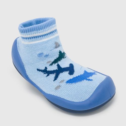 Komuello Baby Boy First Walk Sock Shoes Shark Tank