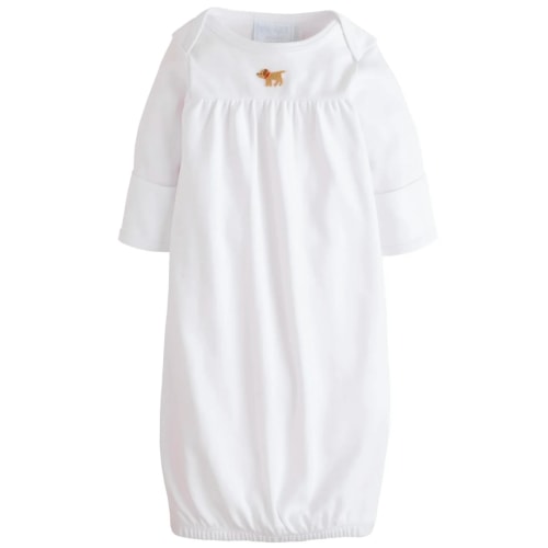 Little English Pinpoint Gown - Boy Lab – Jojo Mommy