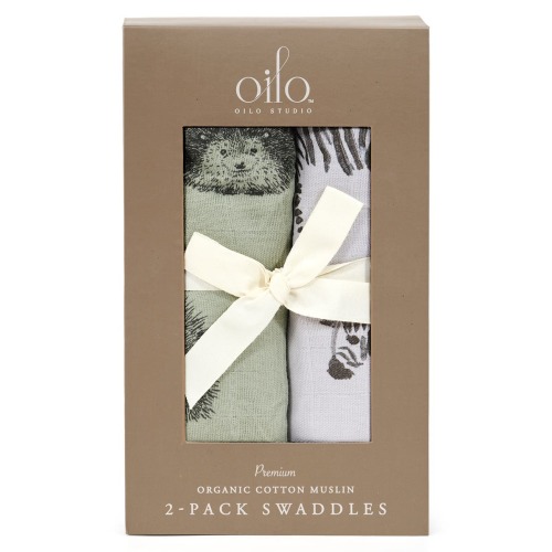 2-Pack Swaddle Blankets