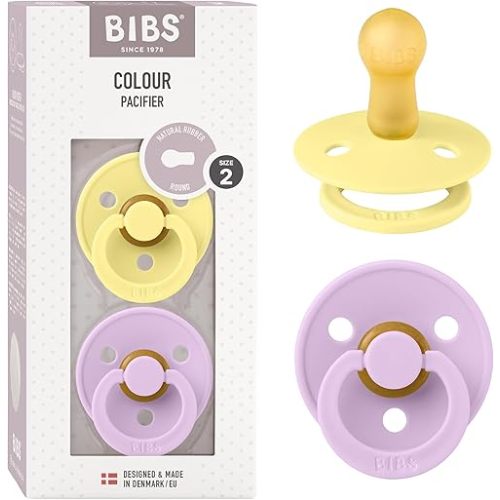 Bibs Colour 2 Pack Latex S2 Sunshine/Violet Sky