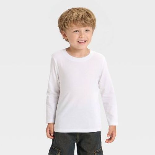Toddler Boys' Long Sleeve Knit T-Shirt - Cat & Jack™