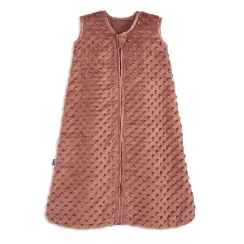 Cedar Plushy Dot Velboa Wearable Baby Blanket L | HALO