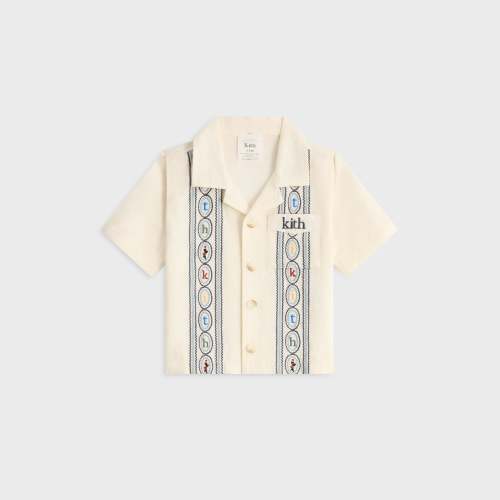 Kith Baby Novelty Embroidered Thompson Collared Shirt - Silk