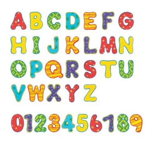 36-Piece Floating Alphabet and Numbers Set, Soft Foam Bath Toys for Educational Water Play