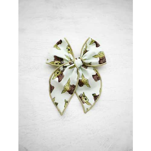 Grogu Bow • Scrunchie • Knot Headband • Mini Me Hair Accessories