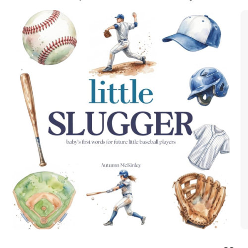 Baby's First Baseball Words | 80 Simple Picture Words for Babies, Toddlers & Kids | Little Slugger Vocabulary Book | Perfect Baby Shower Gift & ... Sports Fan Junior Book for Boys & Girls
